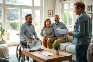 Imagens relacionadas ao Empréstimo Hipotecário com Condições Especiais que ajudam cidadãos com deficiência a adquirir a sua casa.