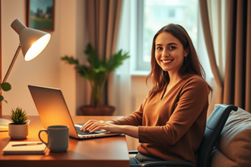 Imagem ilustrativa de um serviço de Empréstimo Pessoal Cetelem, representando a rapidez e a facilidade de obter dinheiro sem burocracia.